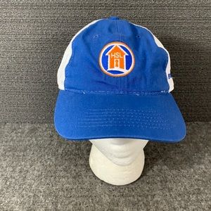 HSL Home Solution Lenders Trucker Hat Men's OSFM Blue White OC Platinum Series